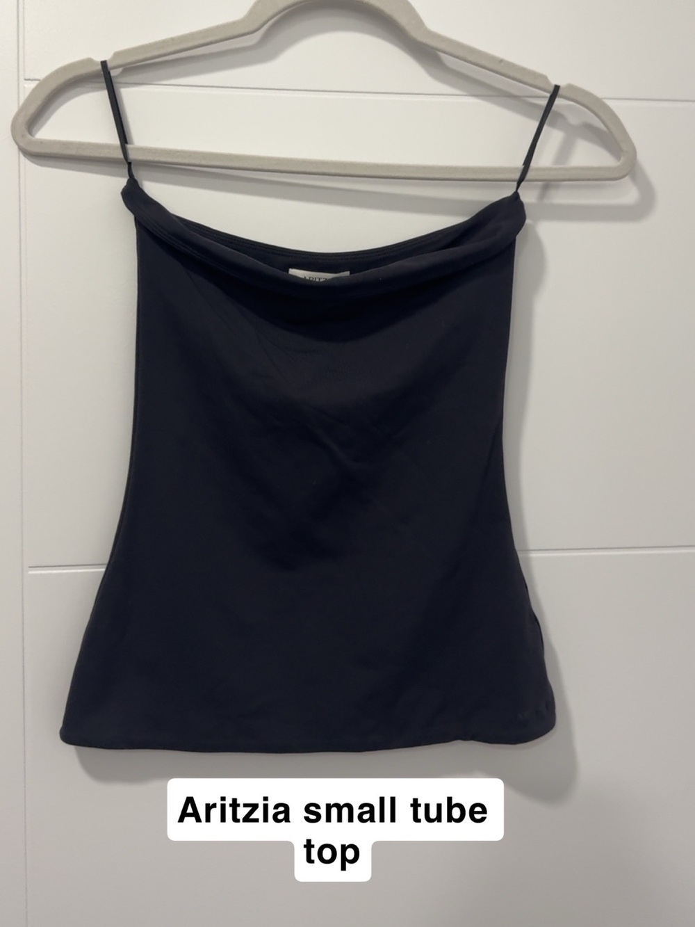 Aritzia Black Tube Top Contour